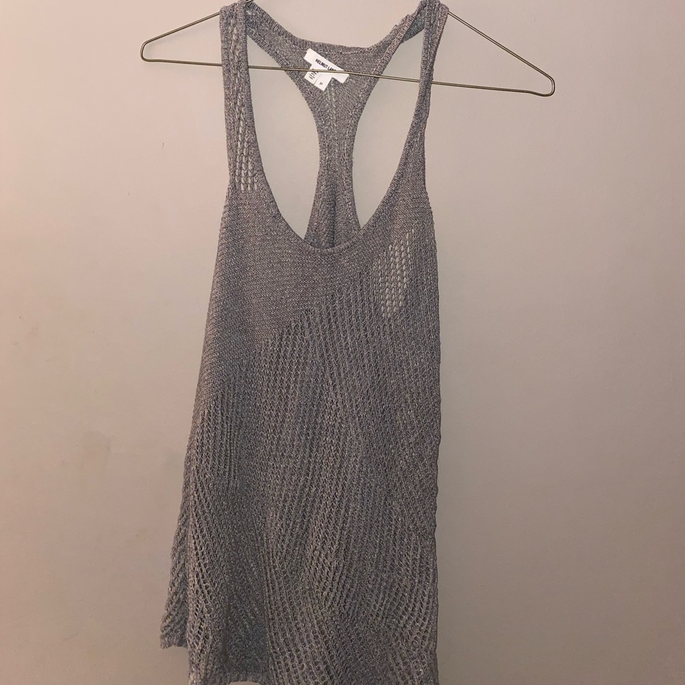 Vintage Helmut Lang Crotchet Tank Top